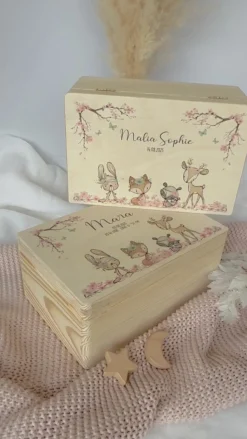 Personalisierte Erinnerungskiste