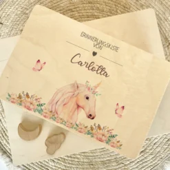 Personalisierte Erinnerungskiste