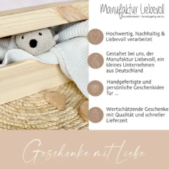 Personalisierte Erinnerungskiste