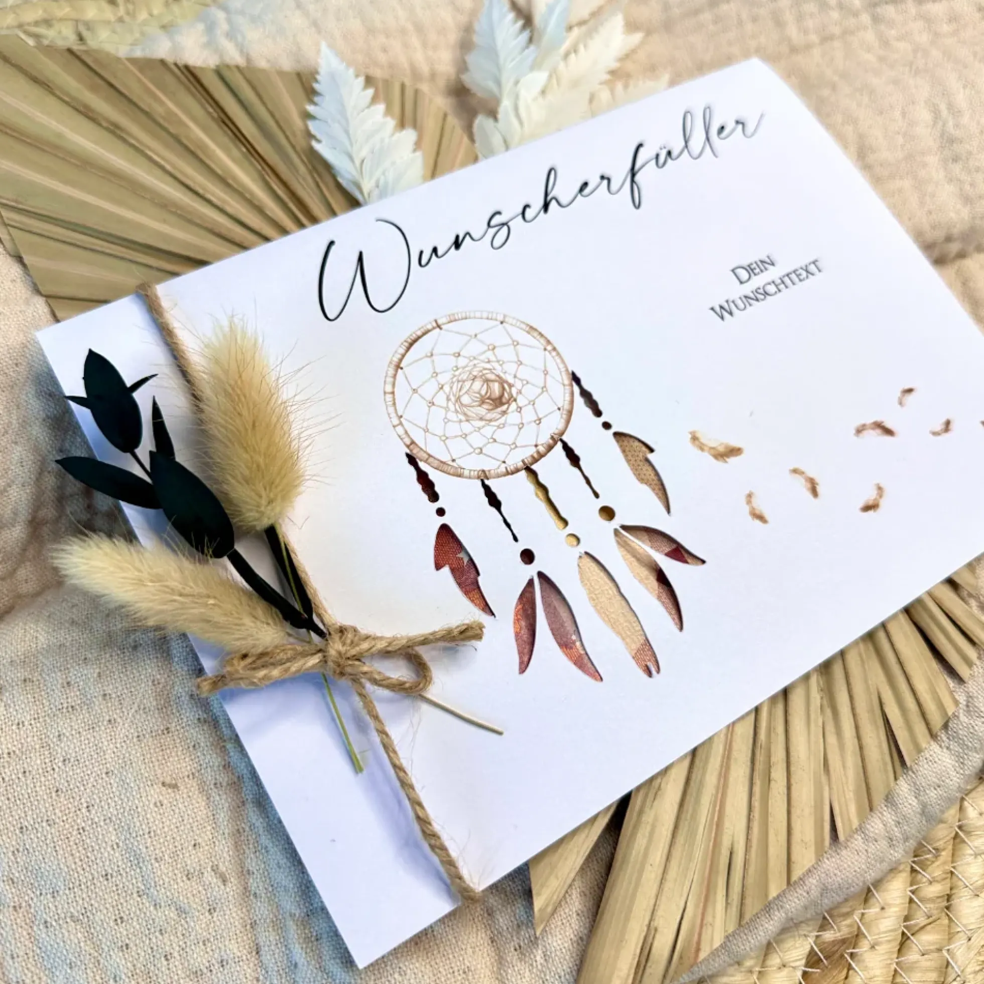 Personalisierte Geldgeschenk Karte Wunscherfüller I Gutschein I Hochzeit I Geburtstagsgeschenk | Jugendweihe KonfirmationI persönliches Geschenk Ruhestand Abschied | Geld verschenken Dankeschön