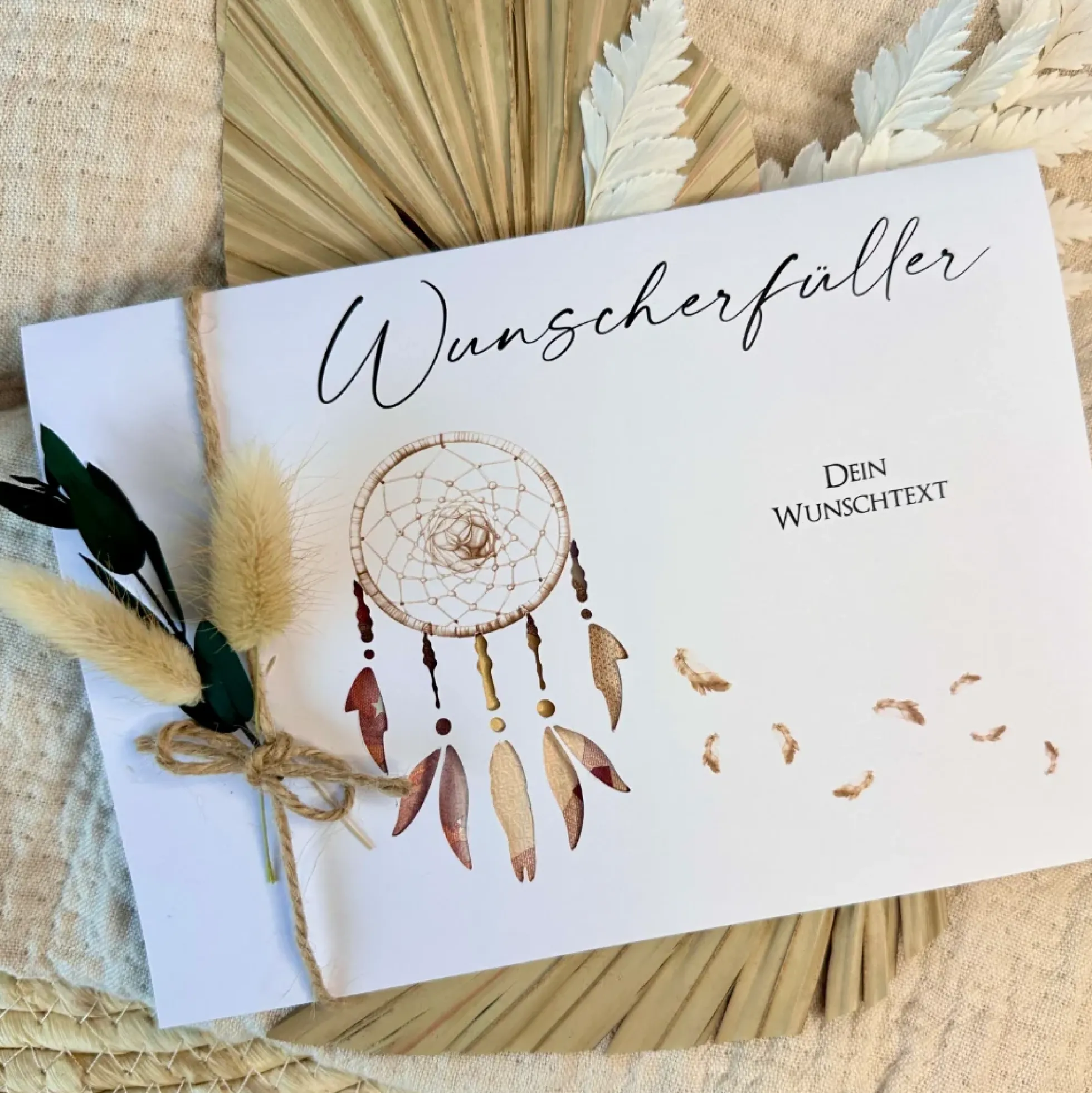 Personalisierte Geldgeschenk Karte Wunscherfüller I Gutschein I Hochzeit I Geburtstagsgeschenk | Jugendweihe KonfirmationI persönliches Geschenk Ruhestand Abschied | Geld verschenken Dankeschön