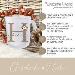 Personalisierte Glastasse 