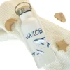 Personalisierte Kinder Trinkflasche „Wal" mit Namen für Mädchen /Jungen | Edelstahl Thermosflasche für Kita Schule 500ml