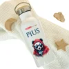 Personalisierte Kinder Trinkflasche "Panda" für Jungen mit Namen Teenager | Thermosflasche aus Edelstahl mit Bambusdeckel für Kita Schule | 500ml