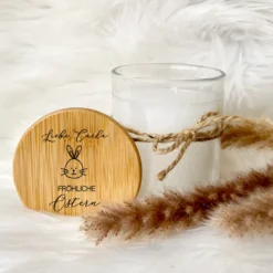 Personalisierte Oster - Duftkerze im Glas 