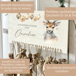 Personalisierter Adventskalender 