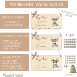 Personalisierter Adventskalender 