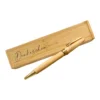 Personalisierter "Dankeschön" Kugelschreiber mit Namen und Etui aus Bambus als Dankeschöngeschenk