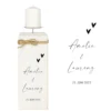 Personalisierter Holz Kerzenständer als Geschenkidee zur Hochzeit, Trauung, Vermählung, Hochzeitsgeschenk mit Namen u. Hochzeitsdatum
