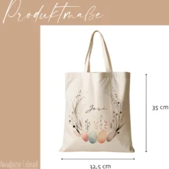Personalisierter Osterbeutel mit Osterhasen für Kinder, Kinderbeutel zu Ostern