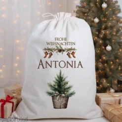 Personalisierter Weihnachtssack