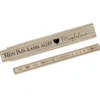 Personalisierter Zollstock "Mein Papa kann alles!" personalisiert mit Namen des Kindes | Perfektes Geschenk für Väter mit Spruch | Persönlicher Meterstab aus Holz