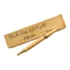 Personalisiertes Etui mit Kugelschreiber "Danke, dass es dich gibt!" mit dem Wunschnamen