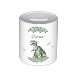 Personalisierte Spardose für Mädchen mit Namen | Schönes Geschenk für Kinder | Niedliches Geldgeschenk u. schöne Geschenkidee | 10 Motive zur Auswahl