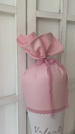 Pferde Stoff Schultüte Pony Zuckertüte in Rosa für Mädchen mit Namen Einschulungstüte Einschulung Datum Blumen Füllkissen 70 cm I Optional mit Füllkissen und Spitzenschutz