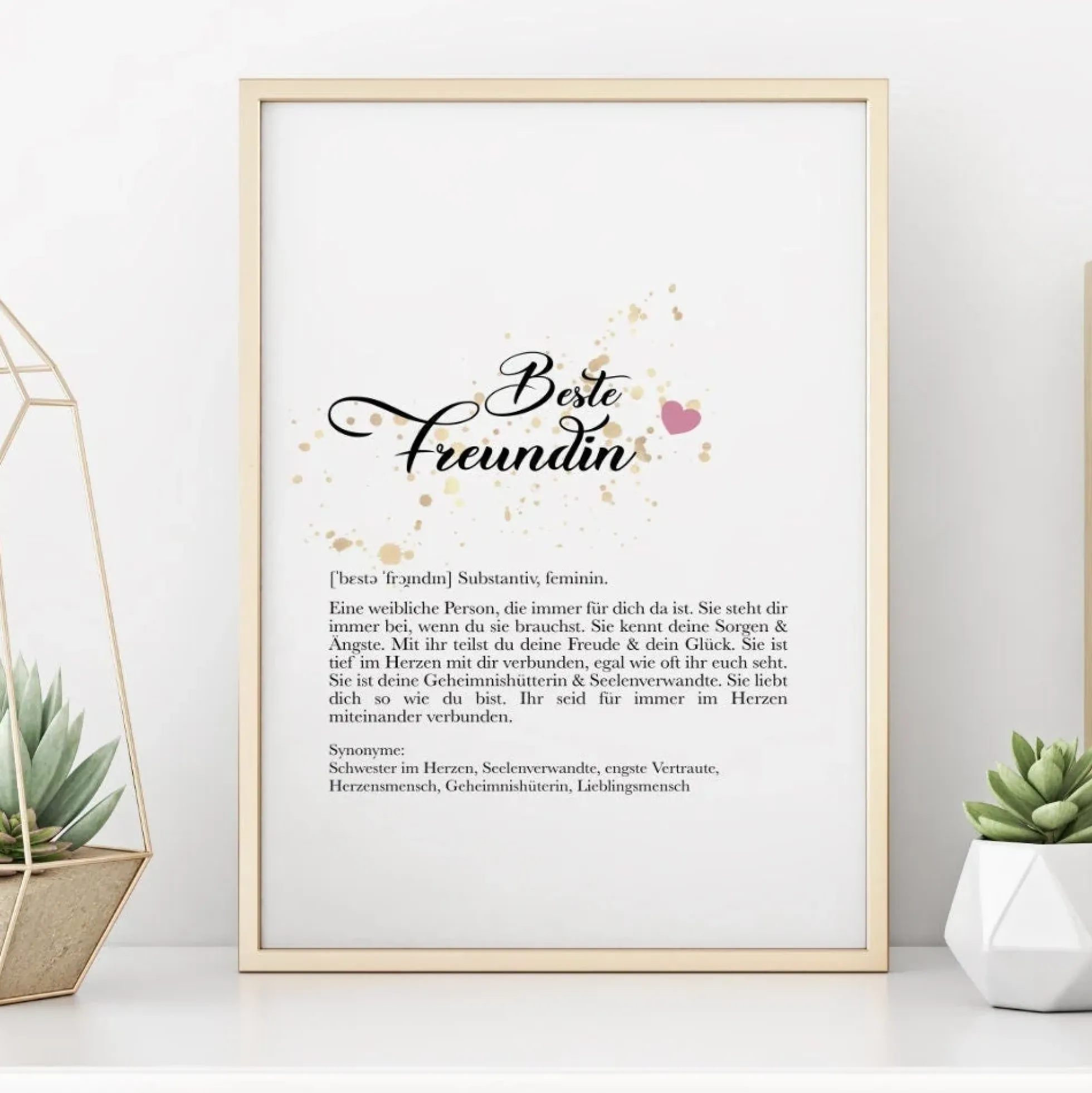 Poster "Mama" mit Definition | Besonderes Geschenk für Mütter | 9 Motivvarianten zur Auswahl