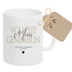 Rente Geschenk Frau Tasse Rente Geschenk Mann Kaffeetasse personalisiert Kollegin Geschenk