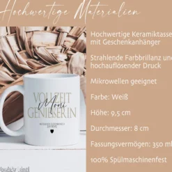 Rente Geschenk Frau Tasse Rente Geschenk Mann Kaffeetasse personalisiert Kollegin Geschenk