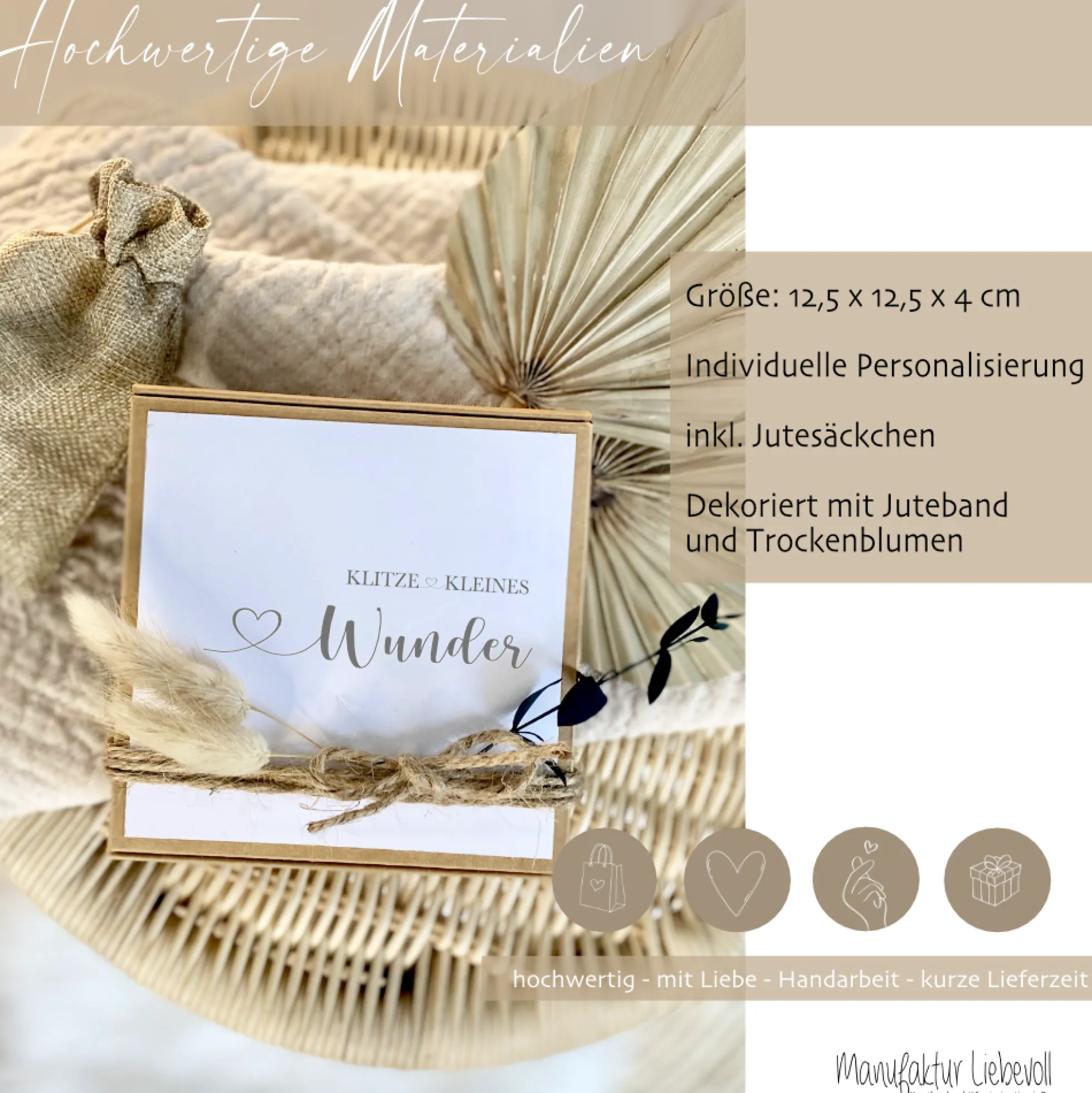 Schwangerschaft verkünden, Geschenkschachtel für Papa Oma Tante Onkel Opa, Geschenkbox mit Karte und Spruch zur Schwangerschaftsverkündung