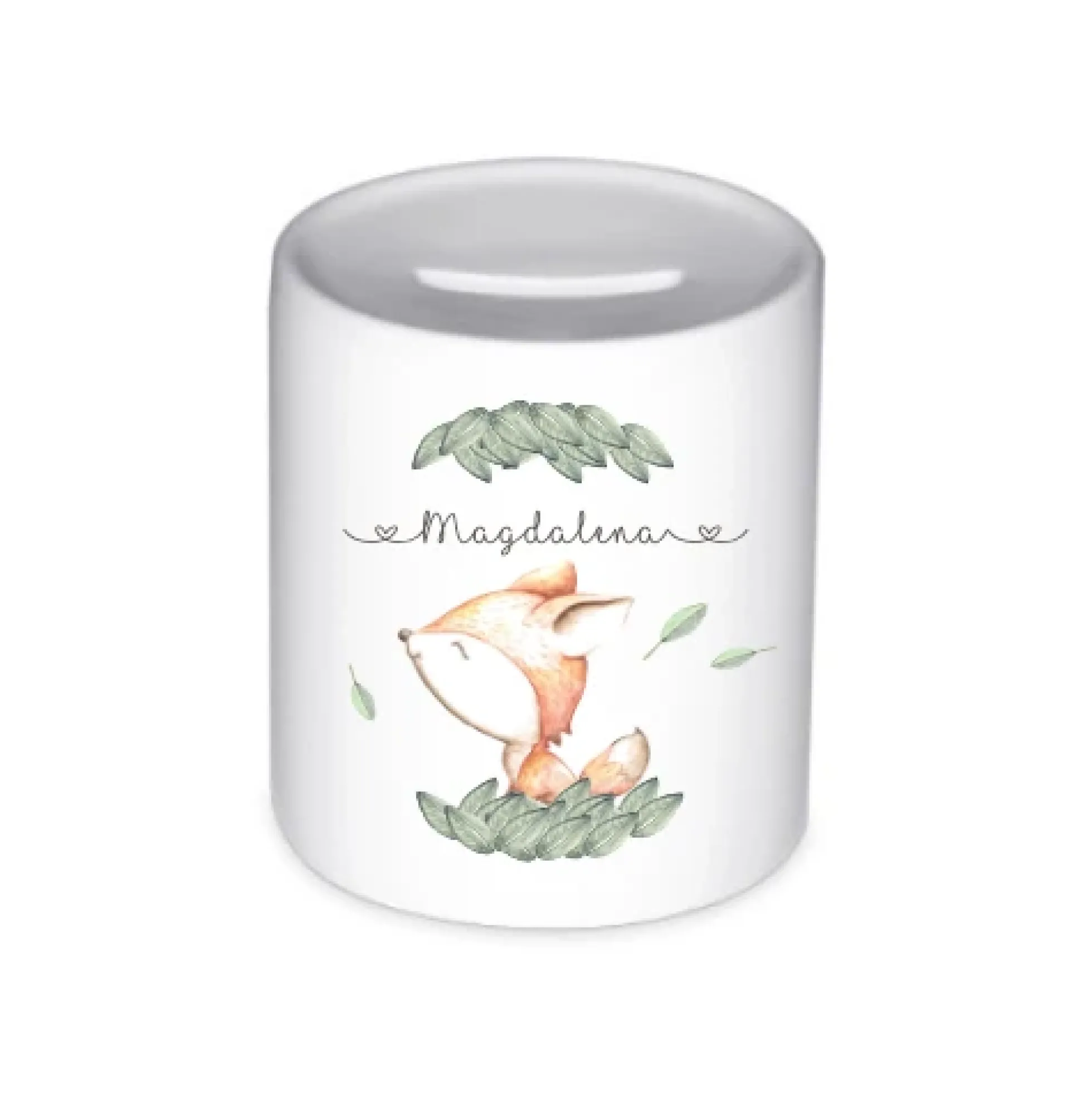 Spardose für Kinder mit Namen | Personalisiertes Geschenk für Mädchen u. Jungen | Originelles Geldgeschenk u. handgefertigte Geschenkidee | 10 Motive zur Auswahl