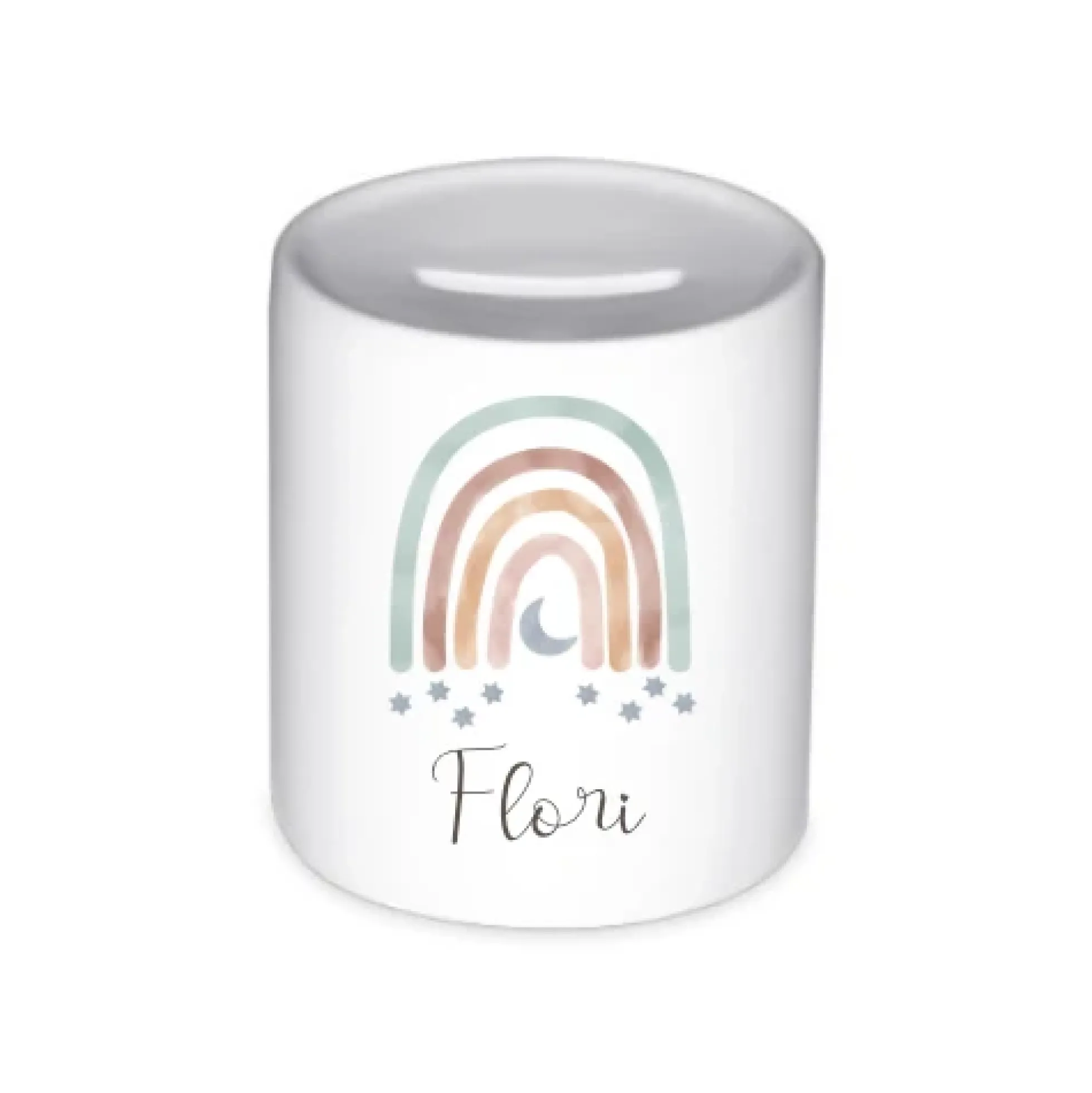 Spardose für Kinder mit Namen | Personalisiertes Geschenk für Mädchen u. Jungen | Originelles Geldgeschenk u. handgefertigte Geschenkidee | 10 Motive zur Auswahl