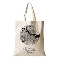 Stoffbeutel City Map mit 23 Städten zur Auswahl ... New York London Berlin Paris uvm.