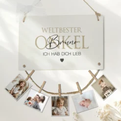 Tante Geschenk Geburtstag Onkel Geburtstagsgeschenk Namen Fotogeschenk personalisiert