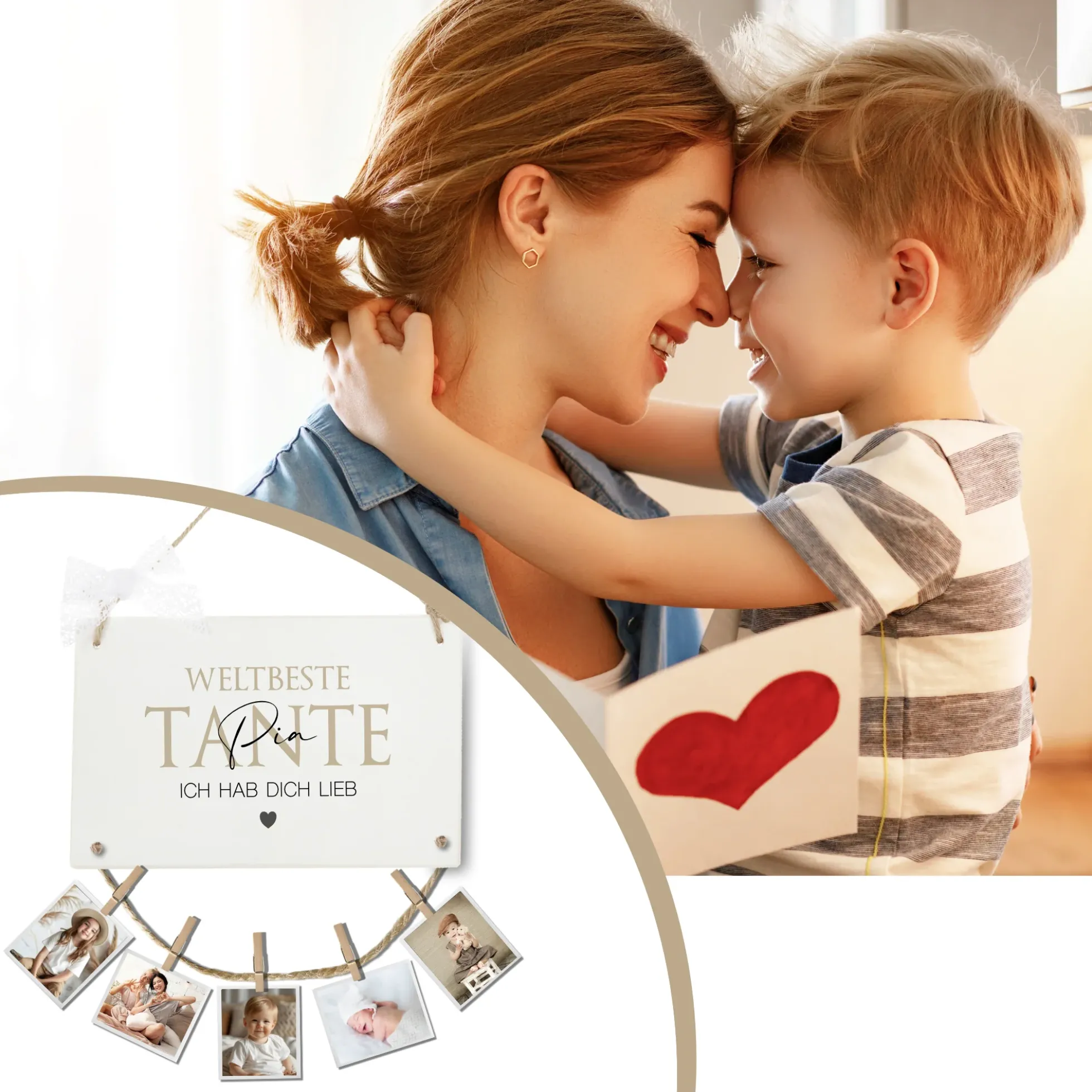 Tante Geschenk Geburtstag Onkel Geburtstagsgeschenk Namen Fotogeschenk personalisiert