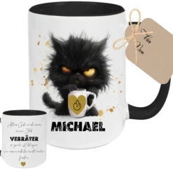 Tasse Abschied Kollege personalisierte Tasse mit Spruch „Verräter“ Geschenk zum Abschied - Jobwechsel Abschiedsgeschenk für Kollegen Geschenkanhänger | Kaffeetasse aus Keramik