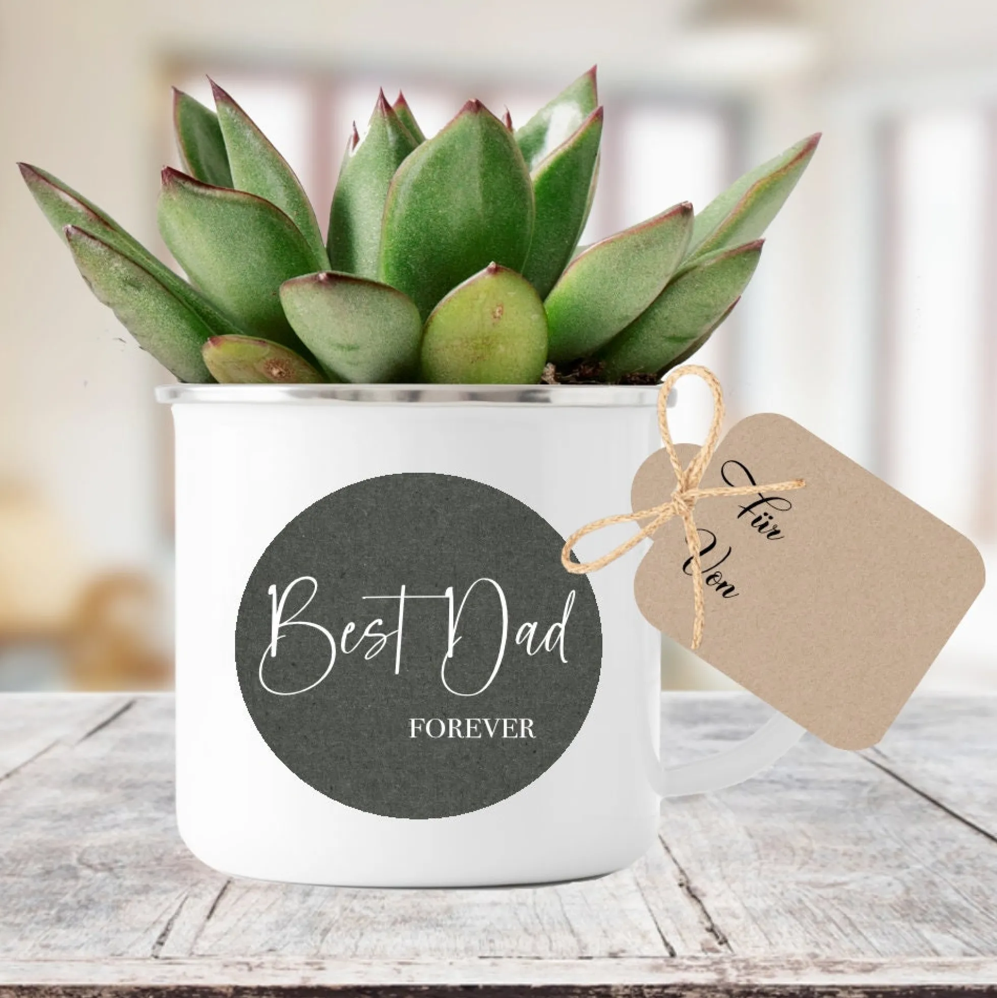 Tasse "Best Dad forever" | Tolles Tassengeschenk für Väter | Originelles Geschenk für den Papa | 3 Produktvarianten zur Auswahl