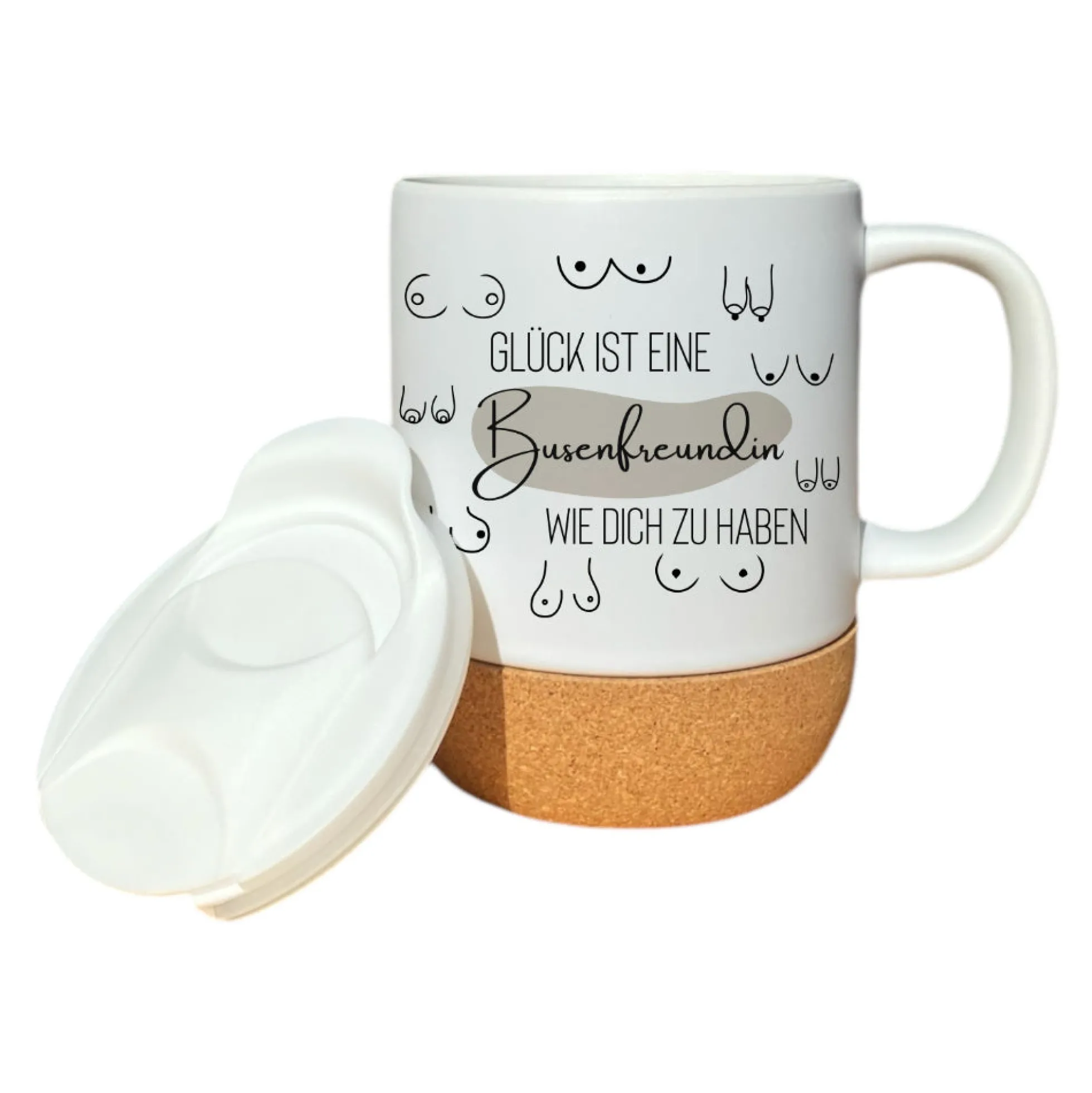Tasse Busenfreundin Kaffeetasse Beste Freundin Geschenk Kaffeebecher Brüste Tasse Lustig Freundschaft Best Friends