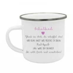 Tasse "Du bist 1. Klasse" zum Schulbeginn | Geschenkidee zur Einschulung für Mädchen u. Jungen | Originelle Geschenkidee mit DIY Ideen zum Schulbeginn | 2 Farbvarianten zur Auswahl