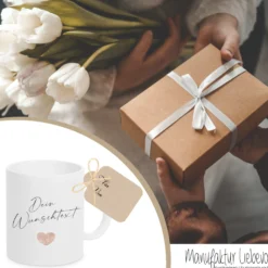 Tasse mit deinem Wunschtext und oder Name personalisieren | Kaffeetasse aus Keramik