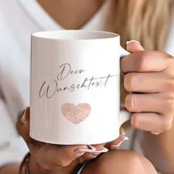 Tasse mit deinem Wunschtext und oder Name personalisieren | Kaffeetasse aus Keramik