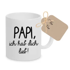 Tasse mit Namen und Schriftzug aus Keramik | Geschenk für Frauen und Männer | Personalisierung individuell anpassbar | 6 Motivvarianten zur Auswahl