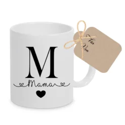 Tasse mit Namen und Schriftzug aus Keramik | Geschenk für Frauen und Männer | Personalisierung individuell anpassbar | 6 Motivvarianten zur Auswahl