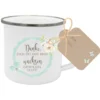 Tasse mit Spruch "Danke, dass du mir beim Wachsen geholfen hast" | Kreative Geschenkidee für die Erzieherin, Hebamme und Tagesmutter zum Abschied