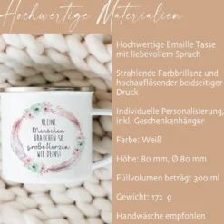 Tasse mit Spruch