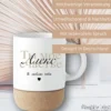 Tasse Namen russisch, Spruch Kaffeetasse Tee Tasse Geschenk Mama Freundin Geburtstagsgeschenk, Я люблю тебя - Ich liebe dich Geschenk