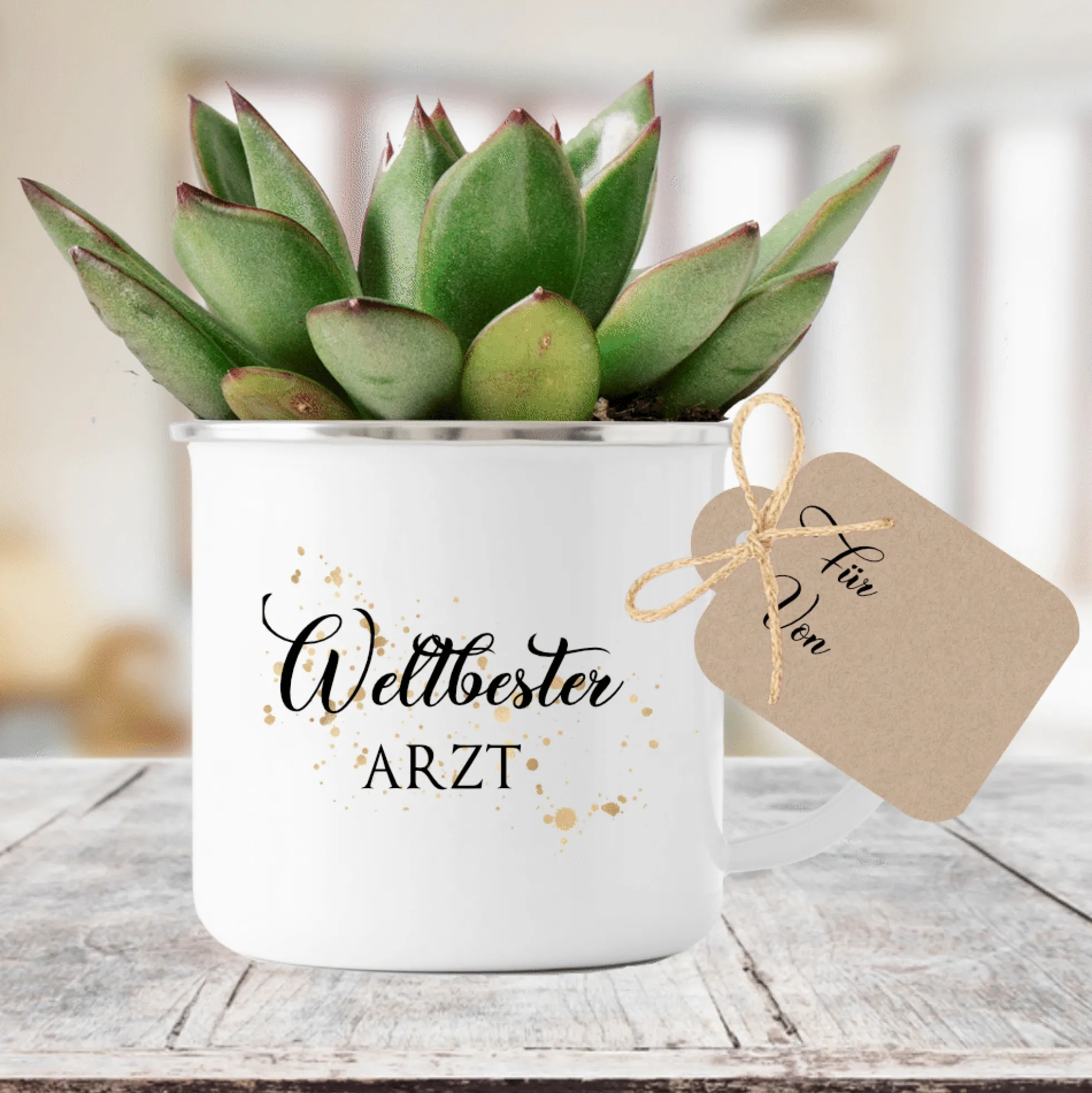 Tassengeschenk "Weltbester Arzt | Wertschätzendes Dankeschön u. tolles Geschenk um Danke zu sagen | 12 Motivvarianten zur Auswahl