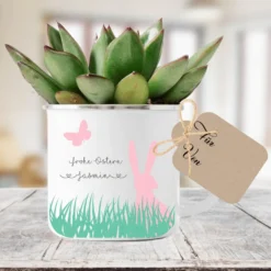 Tasse zu Ostern mit Osterhase und Namen personalisiert | Schöne Geschenkidee zum Osterfest | 3 Motivvarianten zur Auswahl