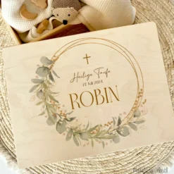 Taufgeschenk Erinnerungskiste Baby Erinnerungsbox Babygeschenke Taufe Geschenk Baby Name Holzkiste Jungen Taufgeschenk Mädchen Kind Holzbox