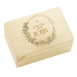 Taufgeschenk Erinnerungskiste Baby Erinnerungsbox Babygeschenke Taufe Geschenk Baby Name Holzkiste Jungen Taufgeschenk Mädchen Kind Holzbox