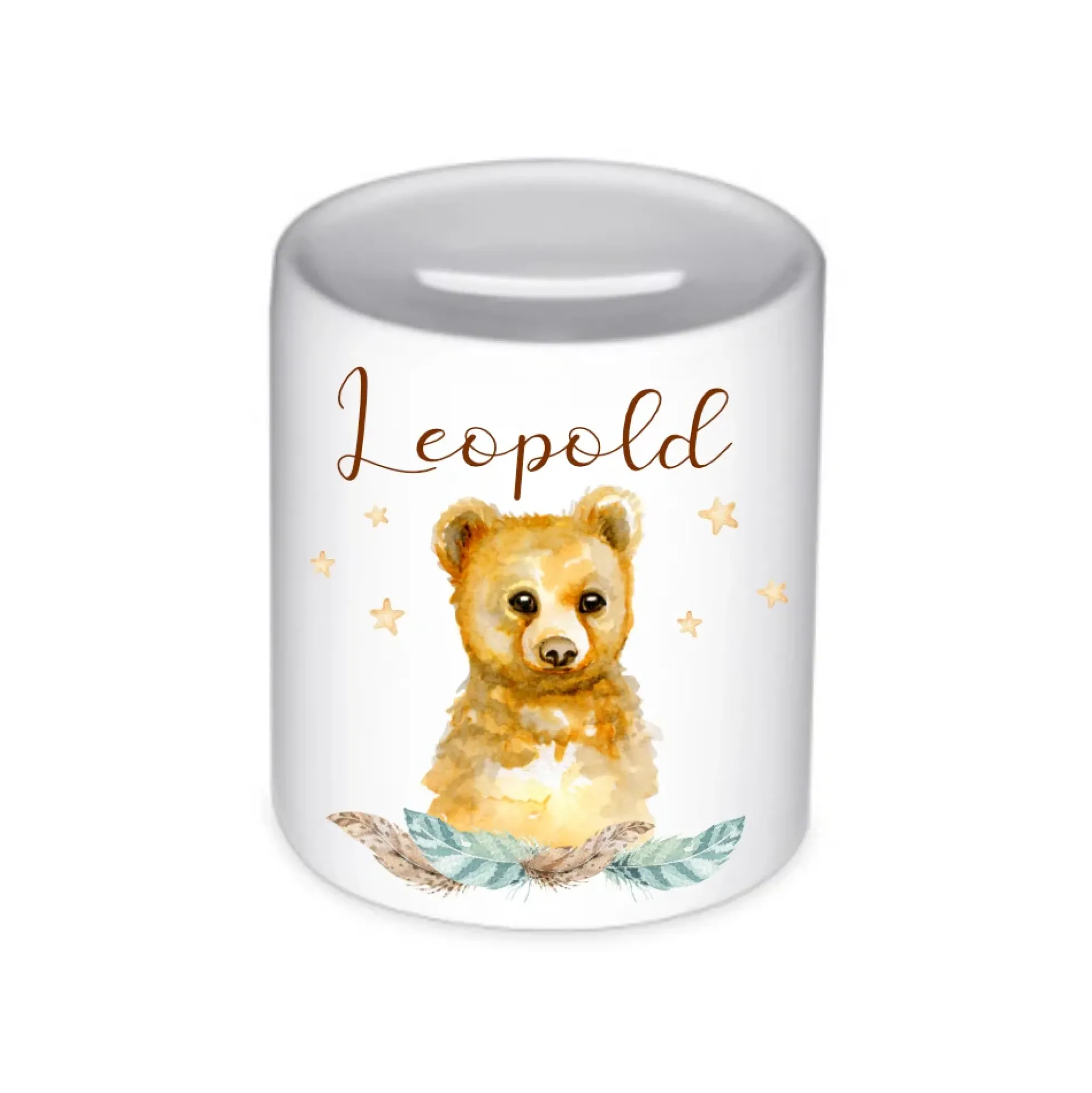 Tolle Spardose Hase mit Herz mit Namen für Kinder | Personalisiertes Geschenk für Mädchen u. Jungen | Originelles Geldgeschenk u. handgefertigte Geschenkidee | 11 Motive zur Auswahl