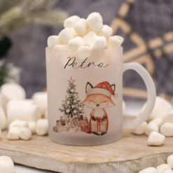 Weihnachten Personalisierte Tassen Weihnachtstasse mit Namen Weihnachtsgeschenk Glühweintasse Punsch Nikolaus Glastasse Manufaktur Liebevoll Große Motivauswahl