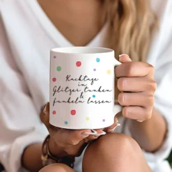 Witzige Tasse Konfetti 