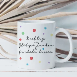 Witzige Tasse Konfetti 